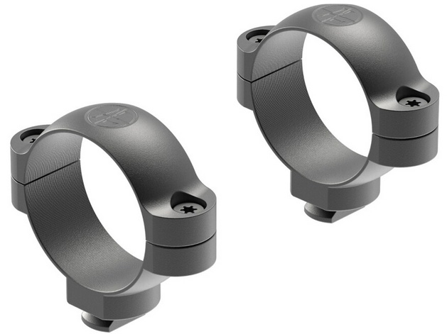 LEU DUAL DOVETAIL RINGS 35MM HIGH MATTE - Optic Accessories